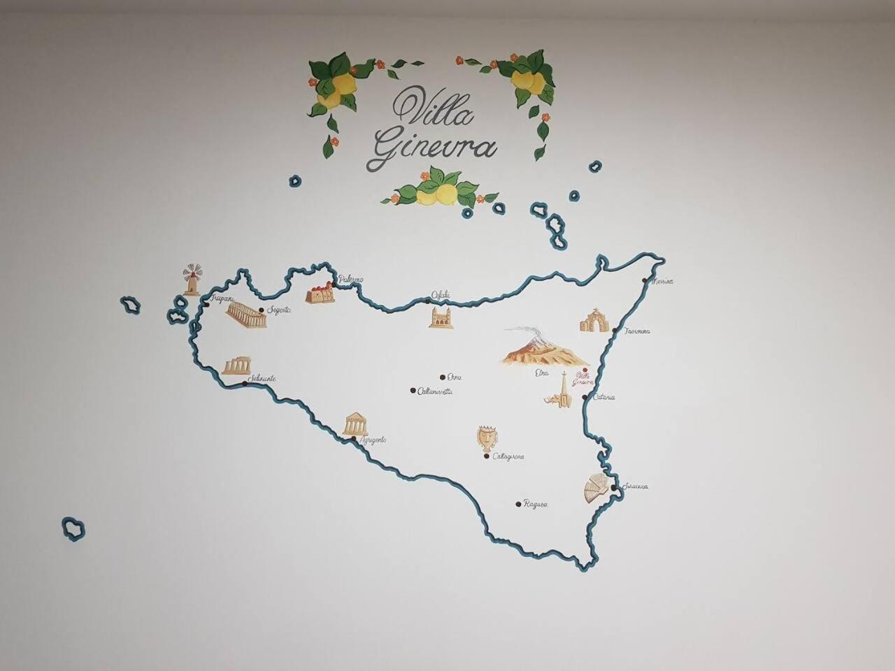 Villa Ginevra Santa Venerina Esterno foto