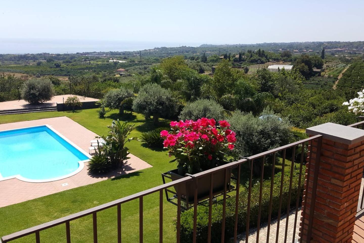Villa Ginevra Santa Venerina Esterno foto