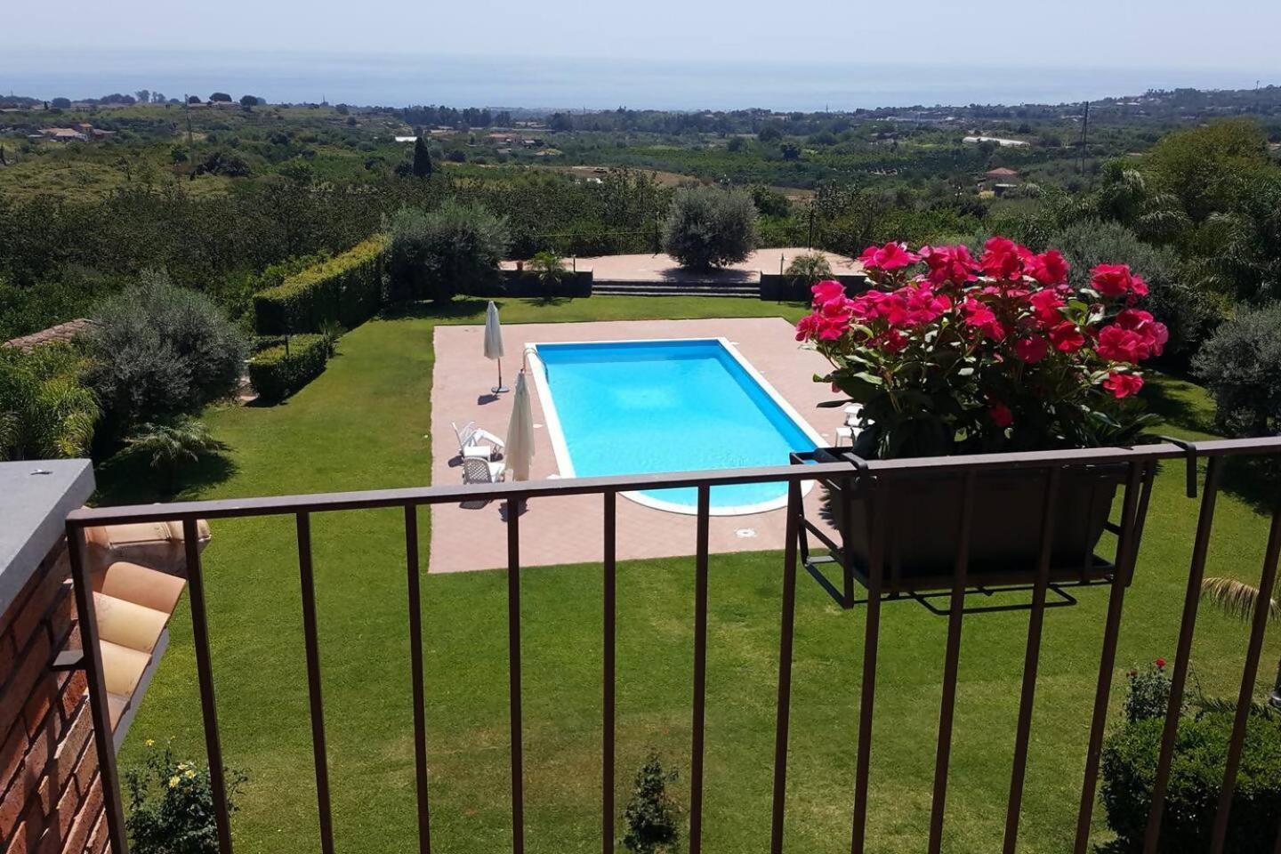 Villa Ginevra Santa Venerina Esterno foto