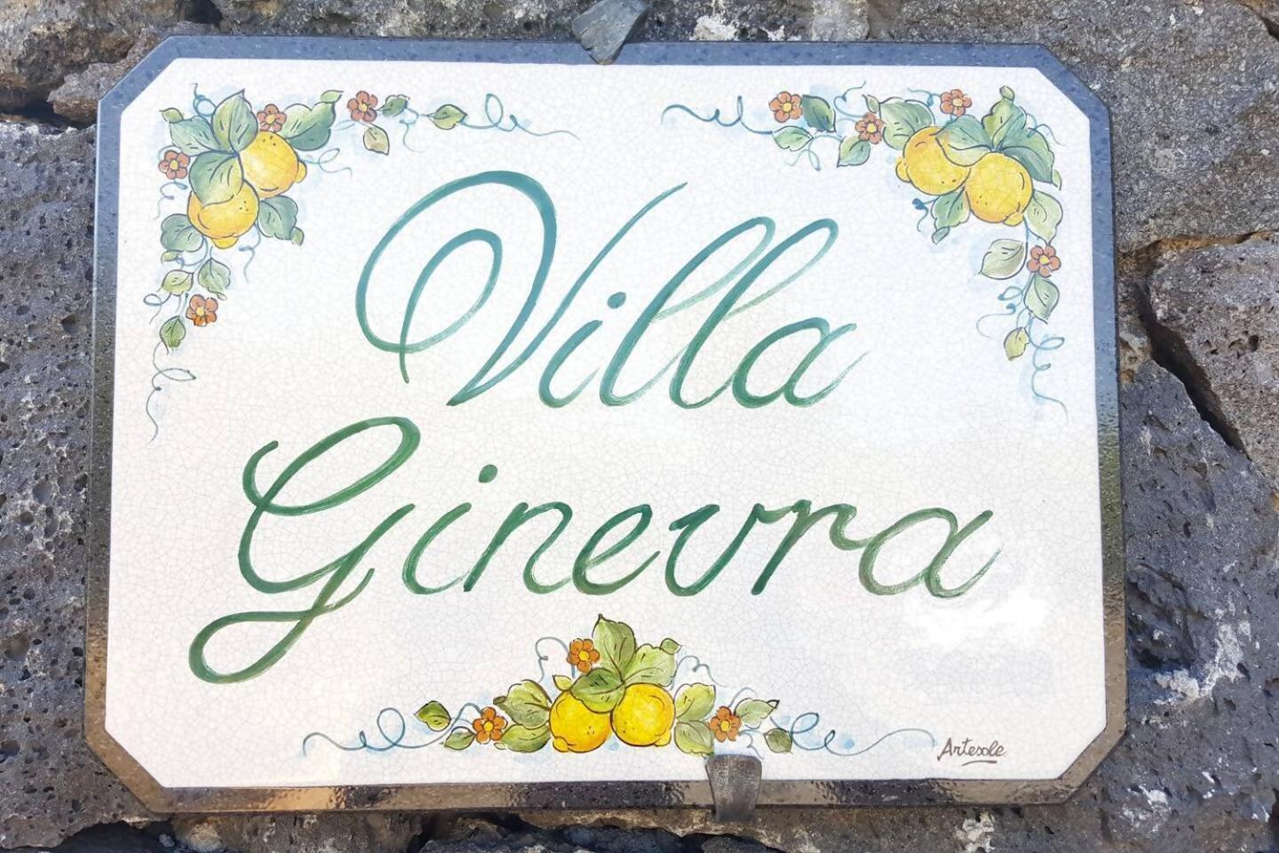 Villa Ginevra Santa Venerina Esterno foto