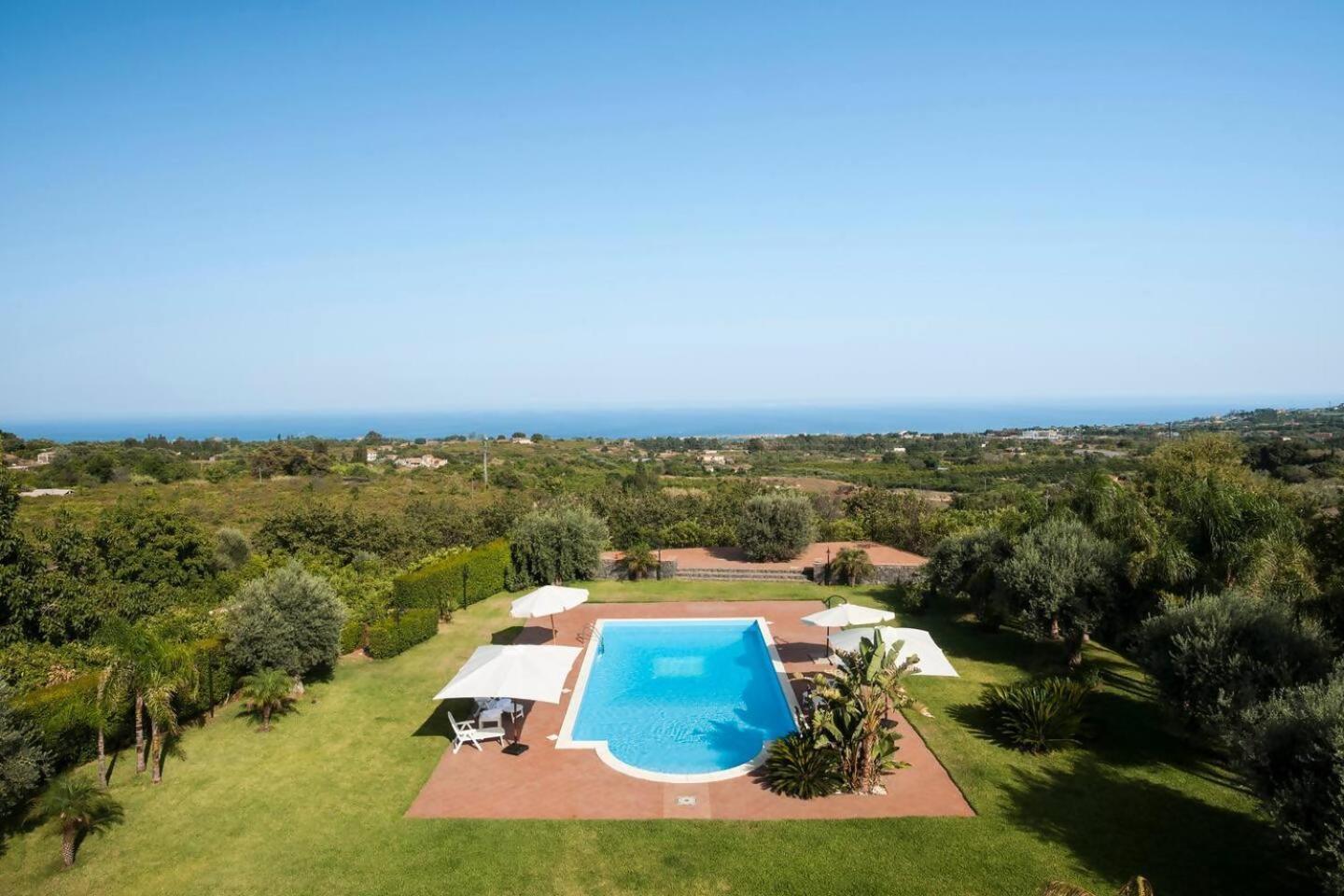 Villa Ginevra Santa Venerina Esterno foto